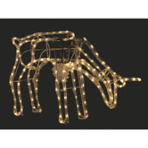 Luminea 3D Feeding Reindeer LED Light Stand