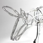 Luminea 3D Feeding Reindeer LED Light Stand