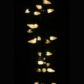 Luminea 200 Warm White Pine Cone LED String Fairy Lights