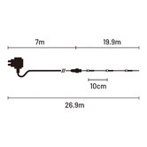 Luminea 200 Dual Colour Micro LED String Fairy Light