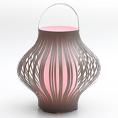Luminea Bostock Retractable Outdoor Cordless LED Lantern