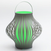 Luminea Bostock Retractable Outdoor Cordless LED Lantern