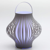 Luminea Bostock Retractable Outdoor Cordless LED Lantern