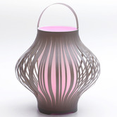 Luminea Bostock Retractable Outdoor Cordless LED Lantern