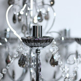 Luminea Charley Metal &amp; Crystal 8 Light Chandelier