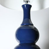 Luminea 66cm Vaughan Ceramic &amp; Fabric Table Lamp