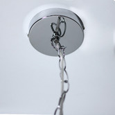Luminea Charley Metal &amp; Crystal 8 Light Chandelier