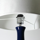 Luminea 66cm Vaughan Ceramic &amp; Fabric Table Lamp