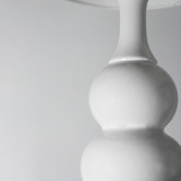 Luminea 66cm Vaughan Ceramic &amp; Fabric Table Lamp