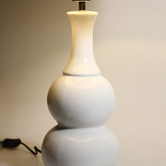 Luminea 66cm Vaughan Ceramic &amp; Fabric Table Lamp