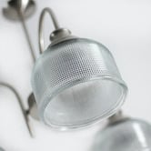 Luminea Wallace Metal &amp; Glass 5 Light Chandelier