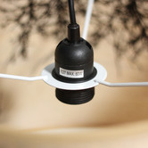 Luminea Ilyas Wooden Pendant Light