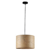 Luminea Ilyas Wooden Pendant Light