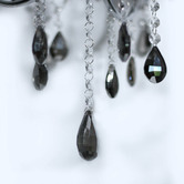 Luminea Charley Metal &amp; Crystal 5 Light Chandelier