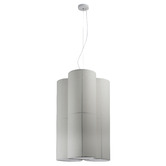 Luminea Nikki 6 Light Metal &amp; Fabric Pendant