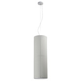 Luminea Nikki Metal &amp; Fabric Pendant Light