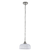 Luminea Wallace Metal &amp; Glass Pendant Light