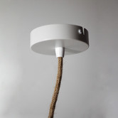 Luminea Aliza Metal &amp; Fabric Pendant Light