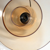 Luminea Calvert Metal &amp; Glass Pendant Light