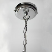 Luminea Eddie Iron &amp; Glass Pendant Light