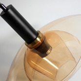 Luminea Calvert Metal &amp; Glass Pendant Light