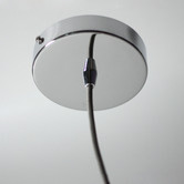Luminea Jowly Iron &amp; Glass Pendant Light