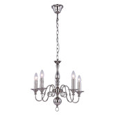 Luminea Jennings Metal 5 Light Chandelier