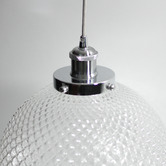 Luminea Jowly Iron &amp; Glass Pendant Light