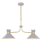Luminea Shane 2 Light Metal Pendant
