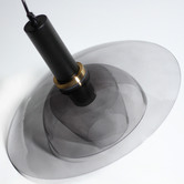 Luminea Calvert Metal &amp; Glass Pendant Light