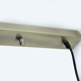 Luminea Ortega 3 Light Metal &amp; Glass Pendant