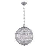Luminea Eddie Iron &amp; Glass Pendant Light