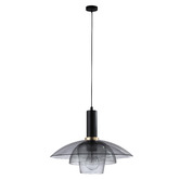 Luminea Calvert Metal &amp; Glass Pendant Light