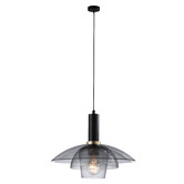 Luminea Calvert Metal &amp; Glass Pendant Light