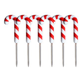 Luminea Clarence LED Candy Cane Stake Lights