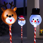 Luminea 3 Piece Caleb LED Path Light Set