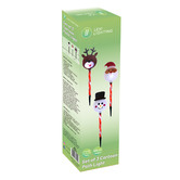 Luminea 3 Piece Caleb LED Path Light Set
