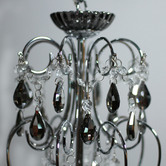 Luminea Charley Metal &amp; Crystal 8 Light Chandelier