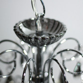 Luminea Charley Metal &amp; Crystal 8 Light Chandelier