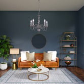 Luminea Jennings Metal 5 Light Chandelier