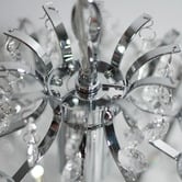 Luminea Georgia Metal &amp; Crystal Chandelier