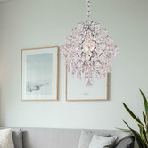 Luminea Georgia Metal &amp; Crystal Chandelier
