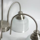 Luminea Wallace Metal &amp; Glass 5 Light Chandelier