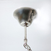 Luminea Jennings Metal 9 Light Candle Chandelier