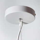Luminea Nikki Metal &amp; Fabric Pendant Light