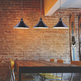 Luminea Sraffa Iron 3 Light Pendant