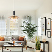 Luminea Calvert Metal &amp; Glass Pendant Light