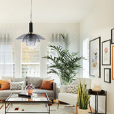 Luminea Calvert Metal &amp; Glass Pendant Light