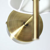 Luminea Garrett Metal &amp; Fabric Wall Lamp