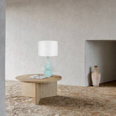 Luminea 66cm Vaughan Ceramic &amp; Fabric Table Lamp